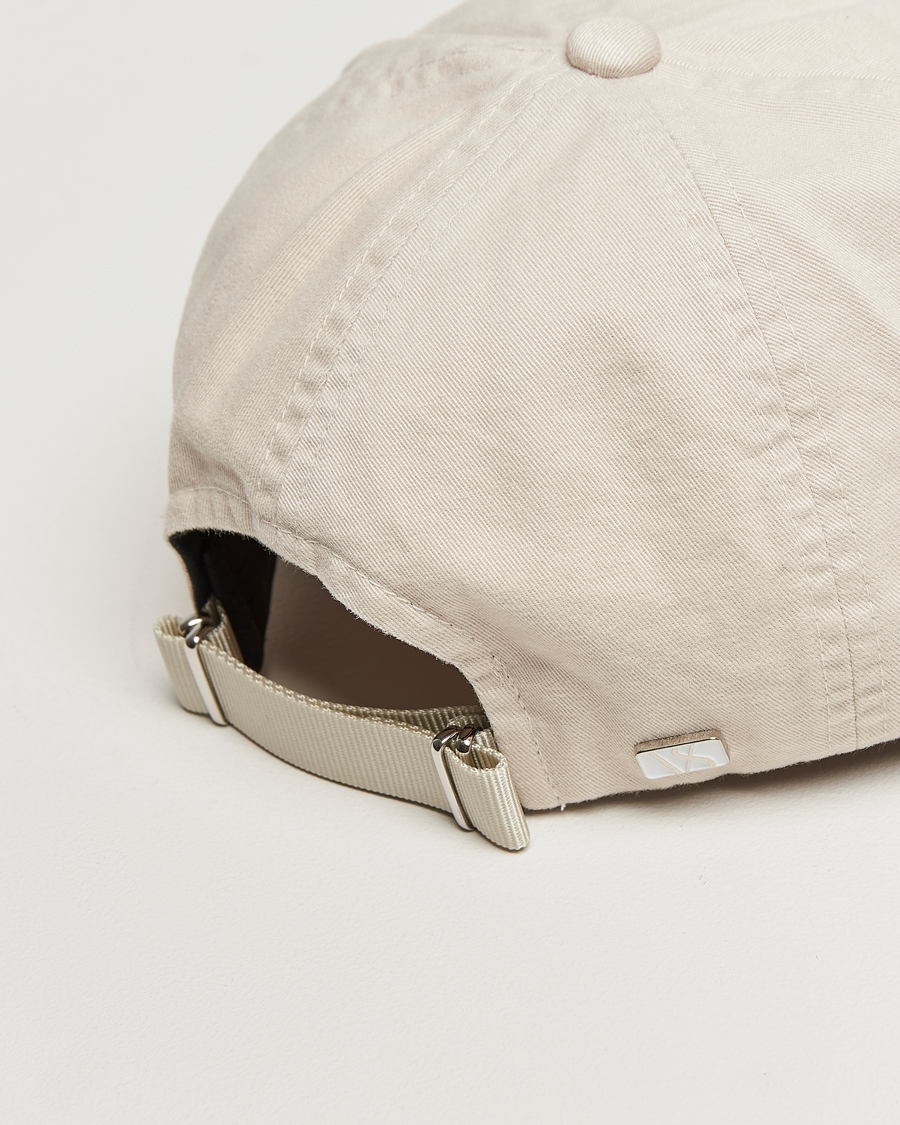 Heren | Hoeden en petten | Varsity Headwear | Washed Cotton Baseball Cap Light Beige