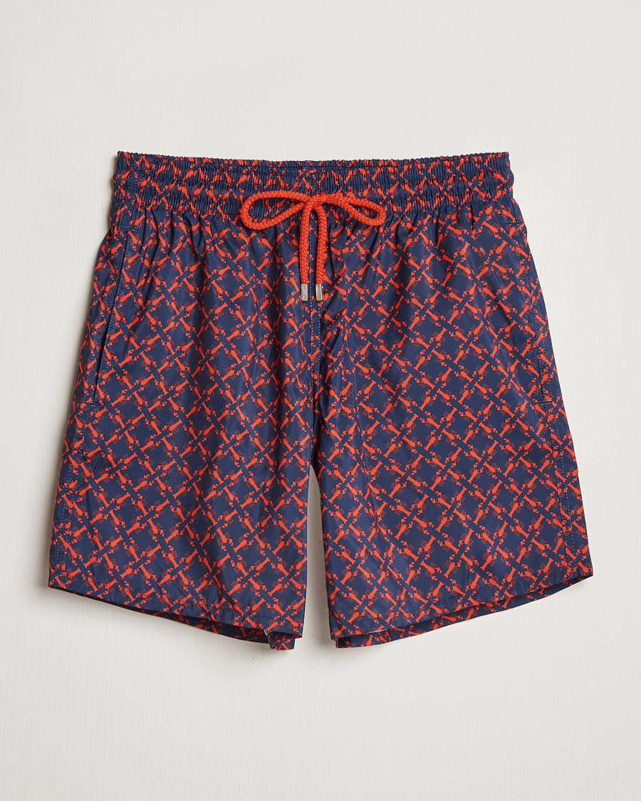 Heren | Zwembroek | Vilebrequin | Mahina Swimshorts Bleu Marine