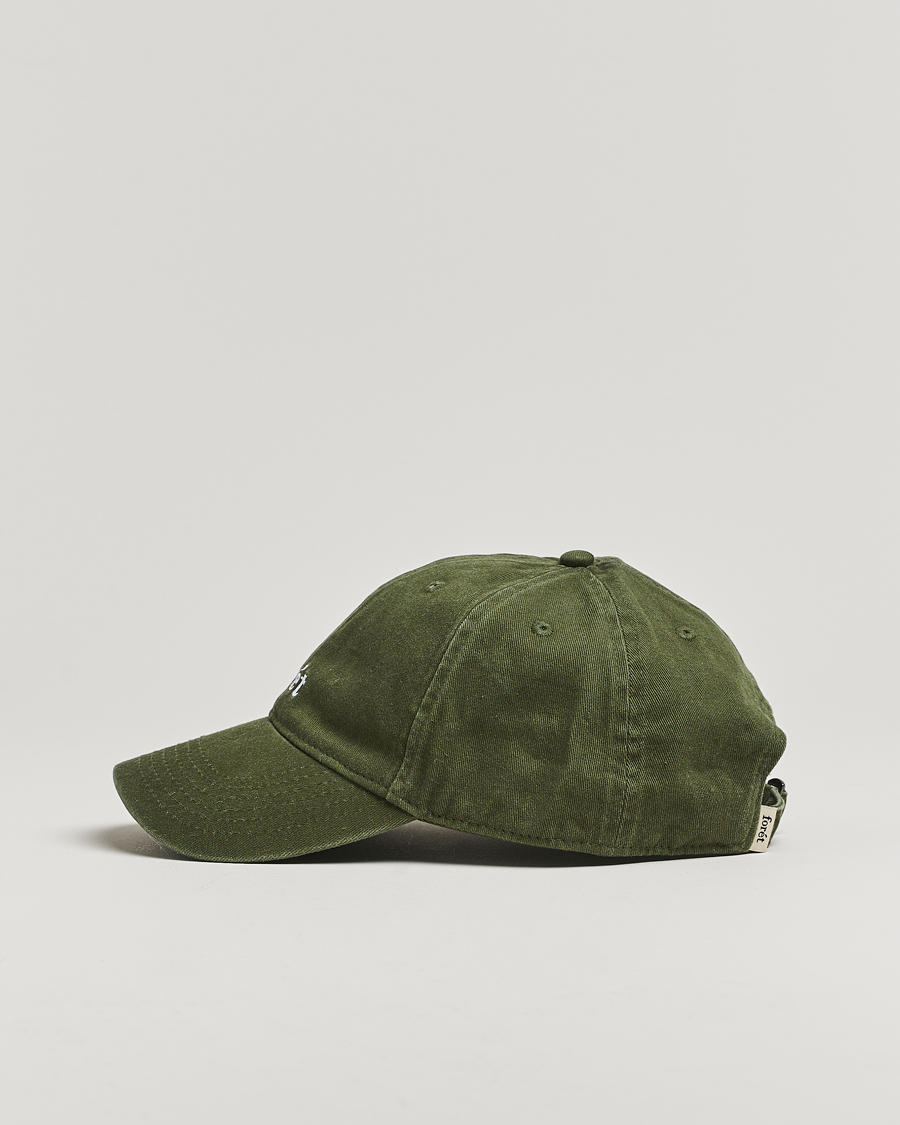 Heren | Forét Hawk Washed Cap Army | Forét | Hawk Washed Cap Army