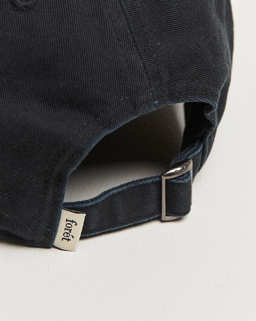 Heren | Hoeden en petten | Forét | Hawk Washed Cap Black