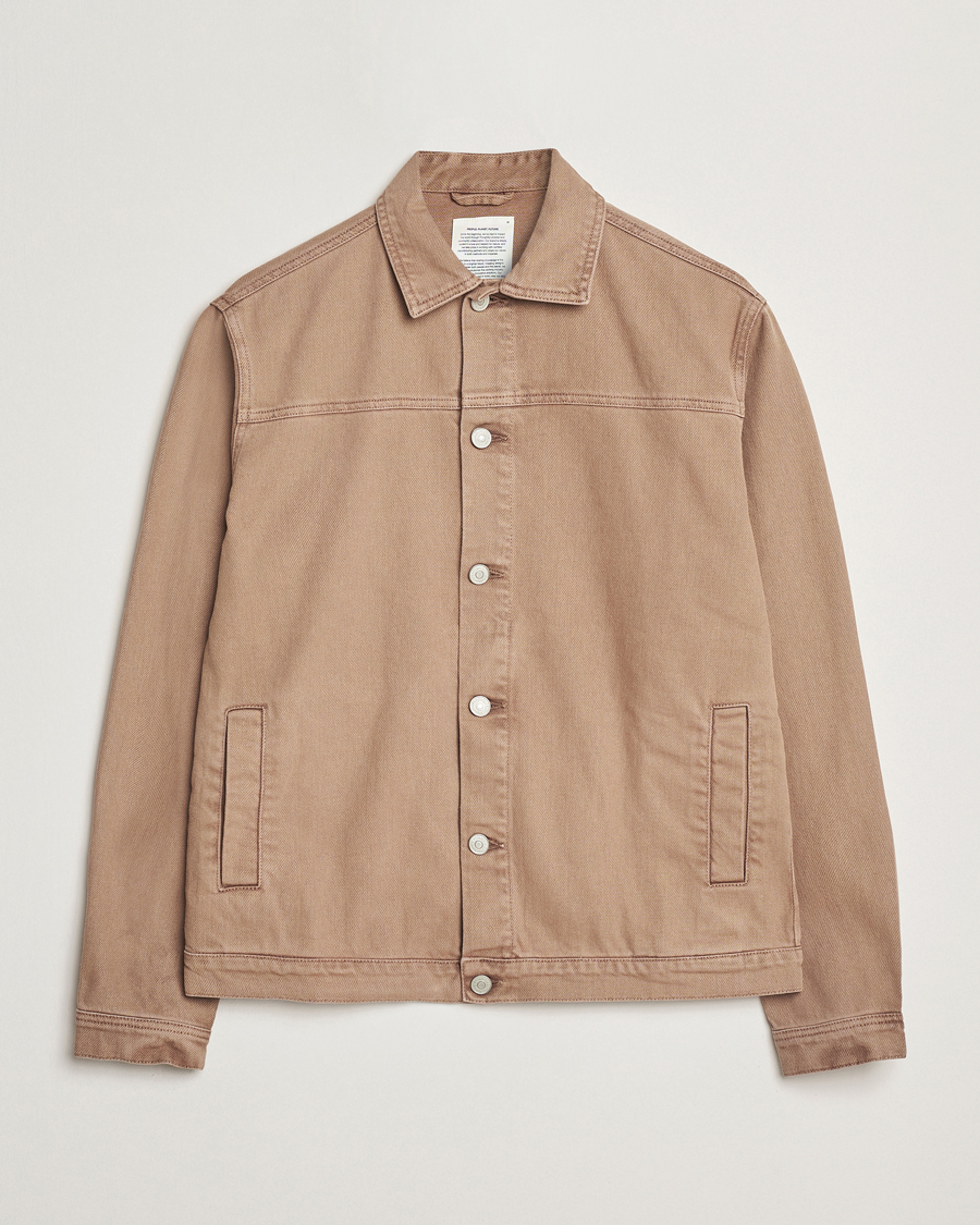 Heren | Jassen | KnowledgeCotton Apparel | Twill Workwear Jacket Tiramisou