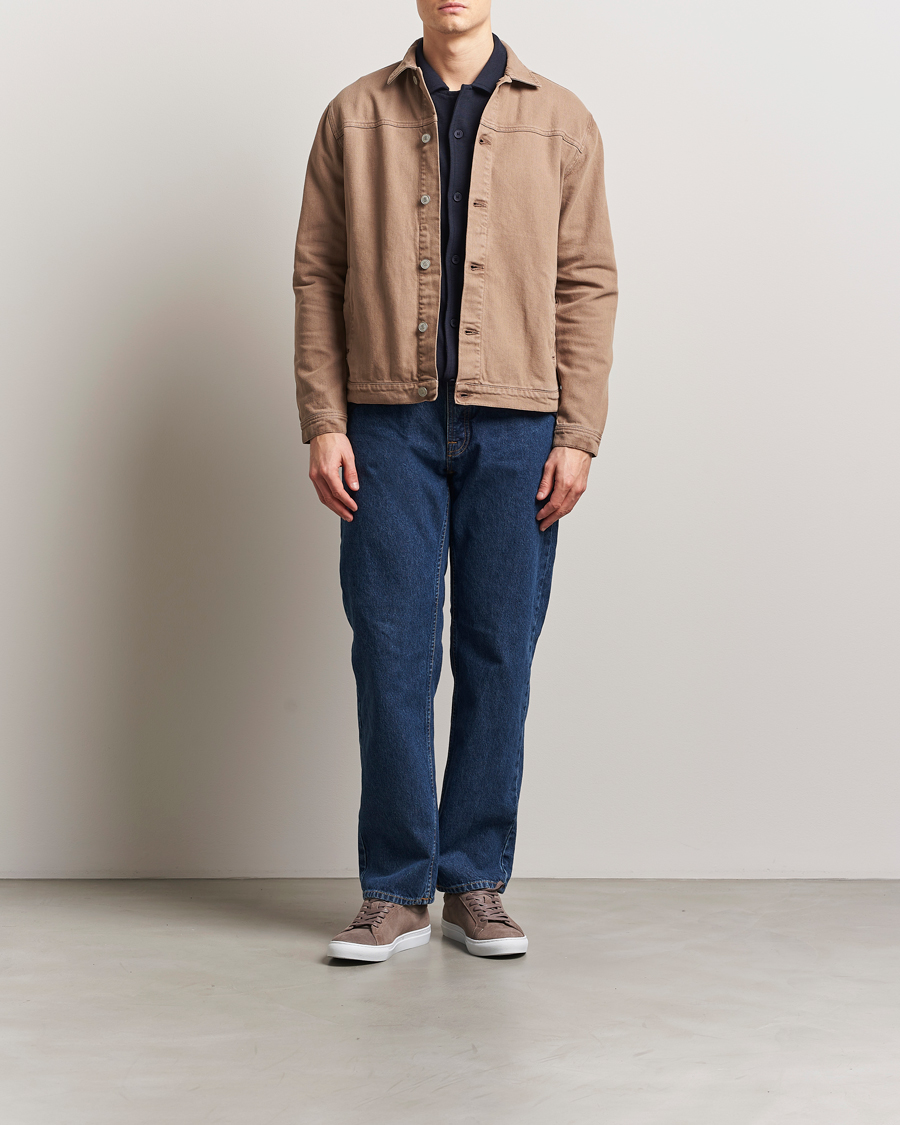 Heren | Jassen | KnowledgeCotton Apparel | Twill Workwear Jacket Tiramisou