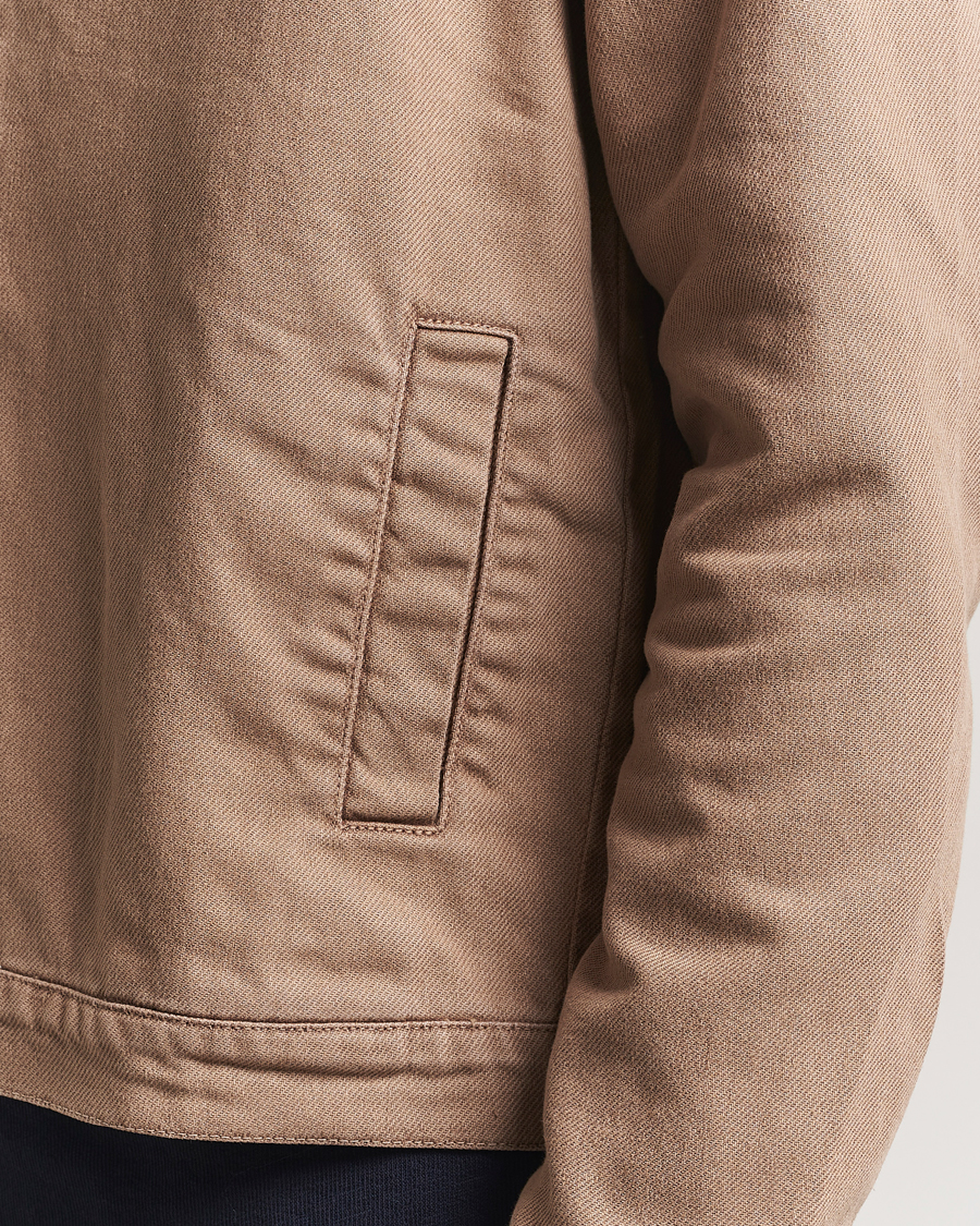 Heren | Jassen | KnowledgeCotton Apparel | Twill Workwear Jacket Tiramisou