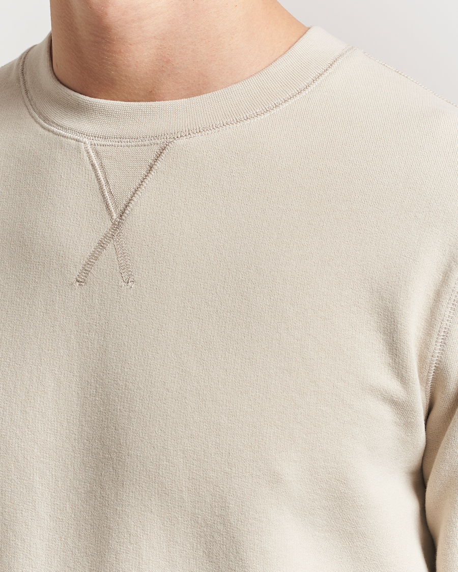 Heren | Truien | Sunspel | Loopback Sweatshirt Ash Grey