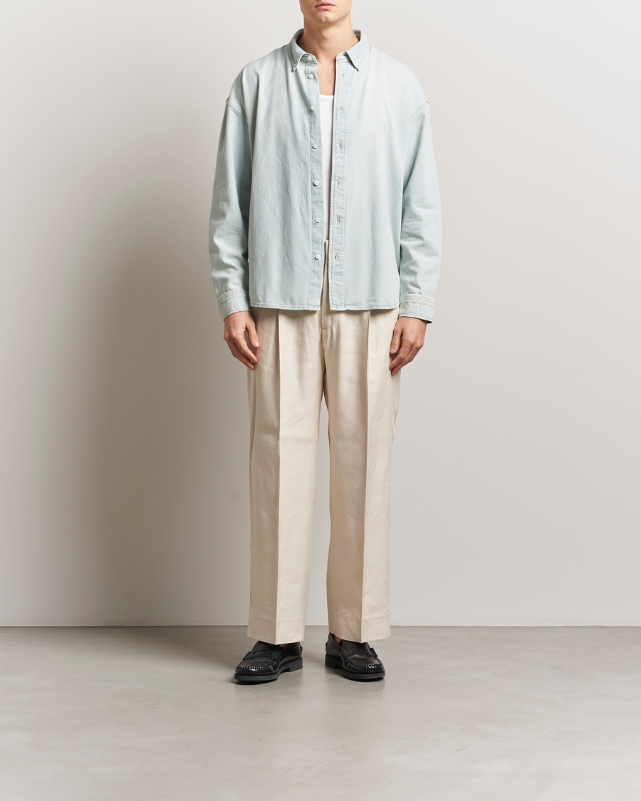 Heren | Overhemden | FRAME | Button Collar Modern Shirt Weekend