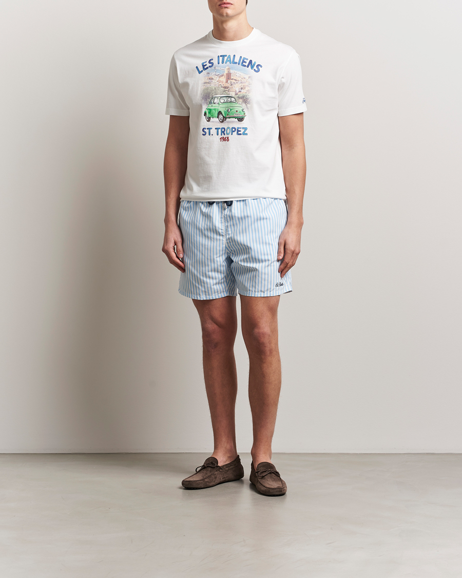 Heren | T-shirts | MC2 Saint Barth | Printed Cotton T-Shirt Italiennes