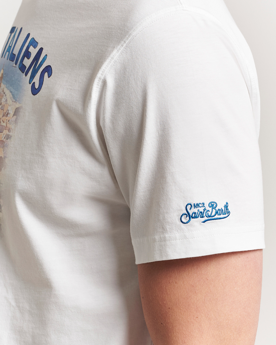 Heren | T-shirts | MC2 Saint Barth | Printed Cotton T-Shirt Italiennes