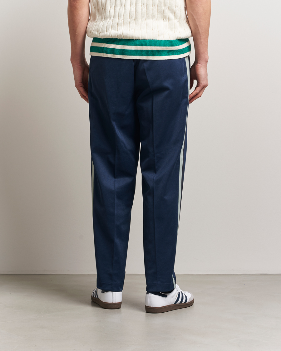 Heren | Broeken | Fred Perry | Two Color Taped Track Pants Tennis Blue