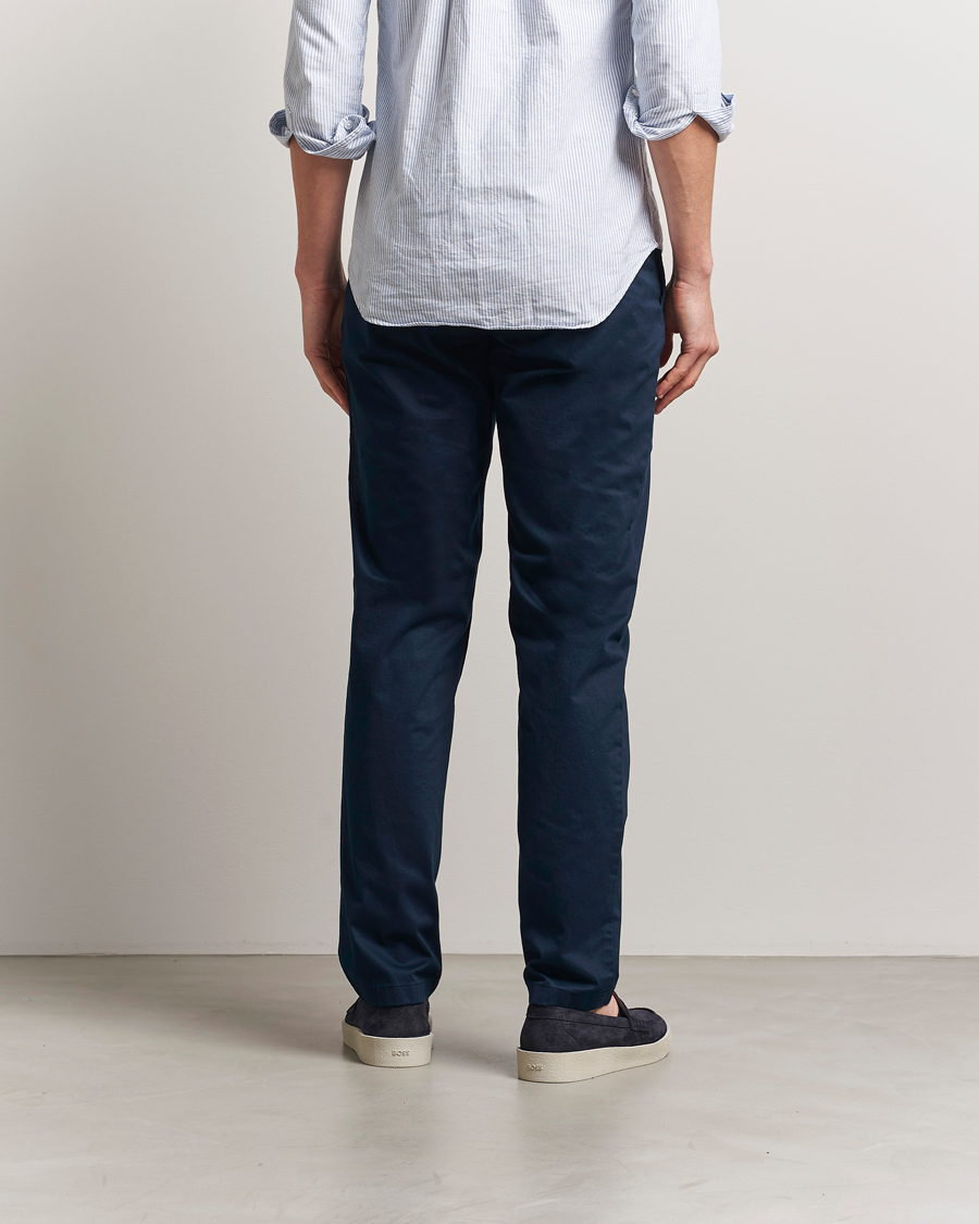 Heren | Broeken | J.Lindeberg | Ched Cloud Satin Pants Navy