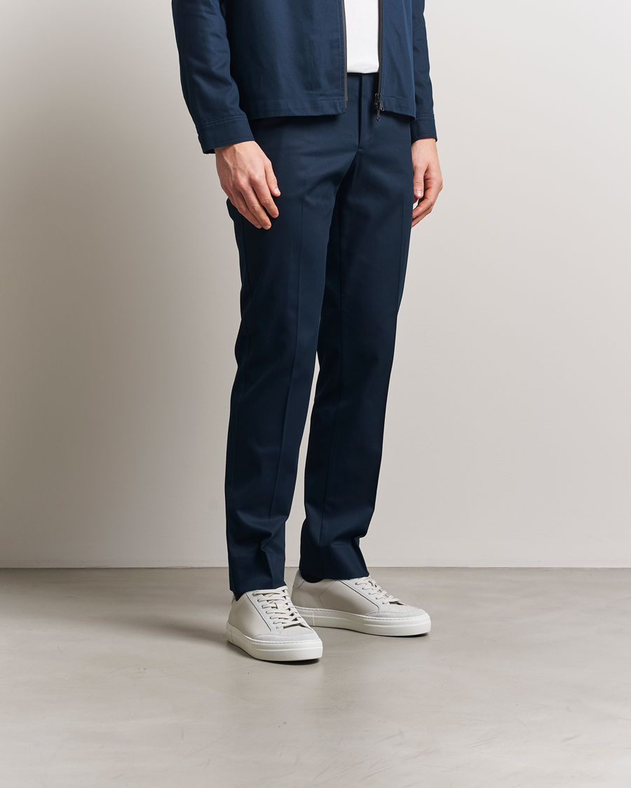 Heren | J.Lindeberg Art Signature Leather Sneaker Light Grey | J.Lindeberg | Art Signature Leather Sneaker Light Grey