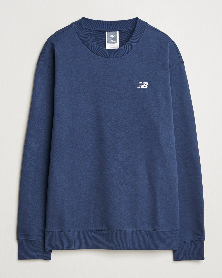 Heren | Truien | New Balance | Essentials French Terry Sweatshirt Navy