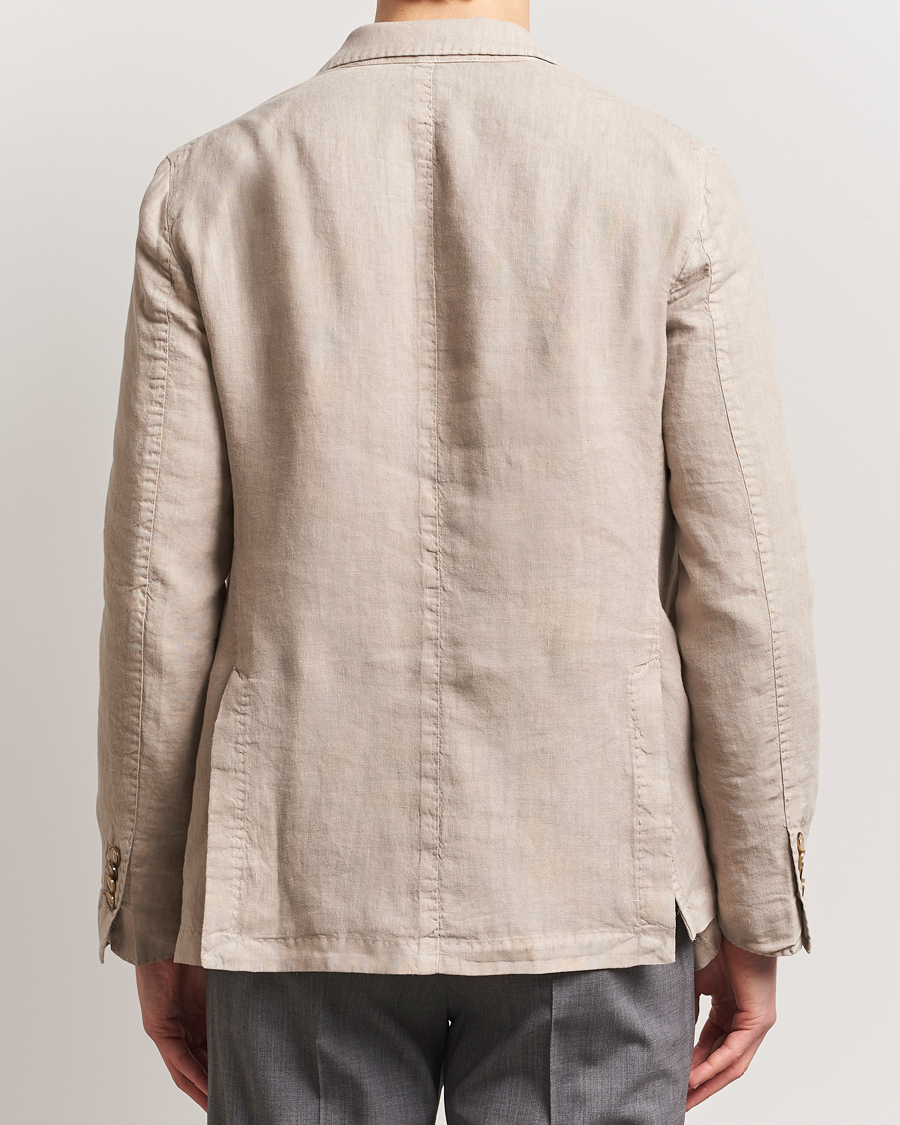Heren | Blazers | L.B.M. 1911 | Jack Regular Fit Linen Blazer Beige