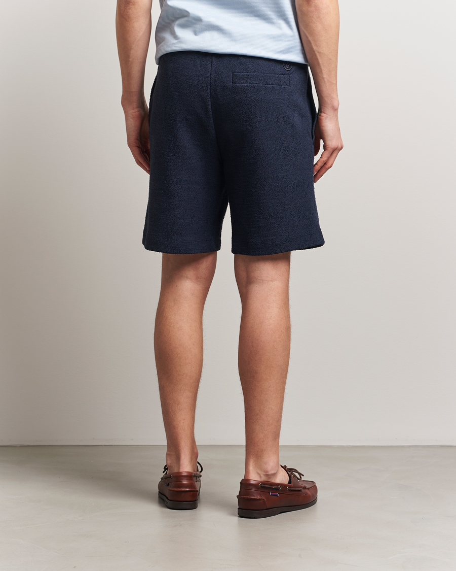 Heren | Korte broek | BOSS BLACK | Leoni Terry Sweatshorts Dark Blue