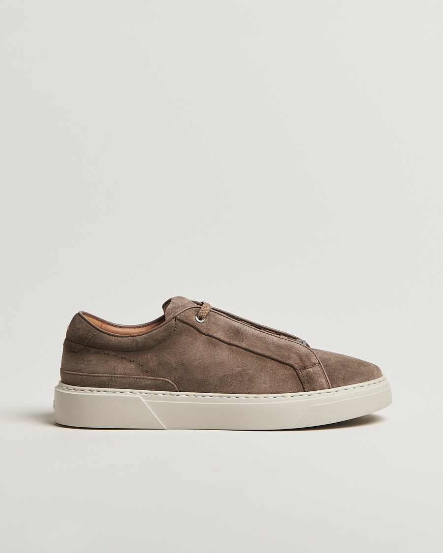 Heren | BOSS CAMEL Gary Suede Sneaker Dark Beige | BOSS CAMEL | Gary Suede Sneaker Dark Beige