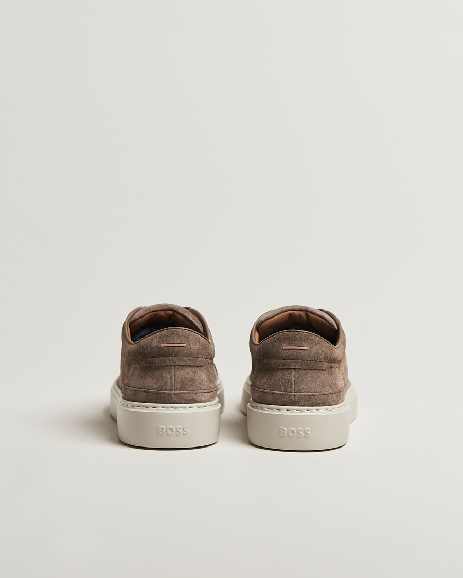 Heren | BOSS CAMEL Gary Suede Sneaker Dark Beige | BOSS CAMEL | Gary Suede Sneaker Dark Beige