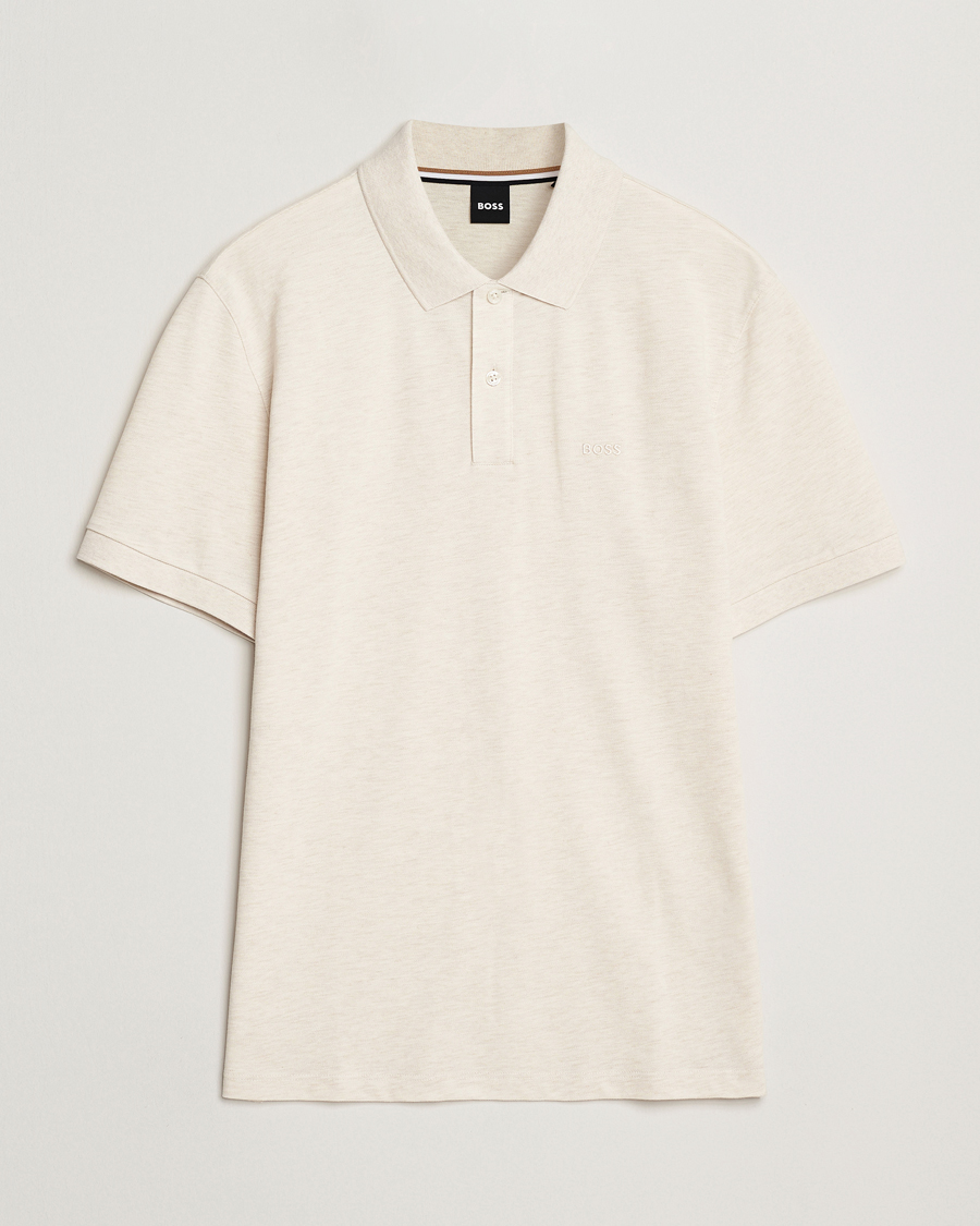 Heren | Polo's | BOSS BLACK | Pallas Polo Open White