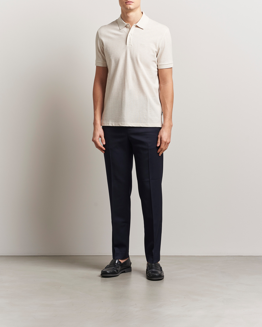 Heren | Polo's | BOSS BLACK | Pallas Polo Open White