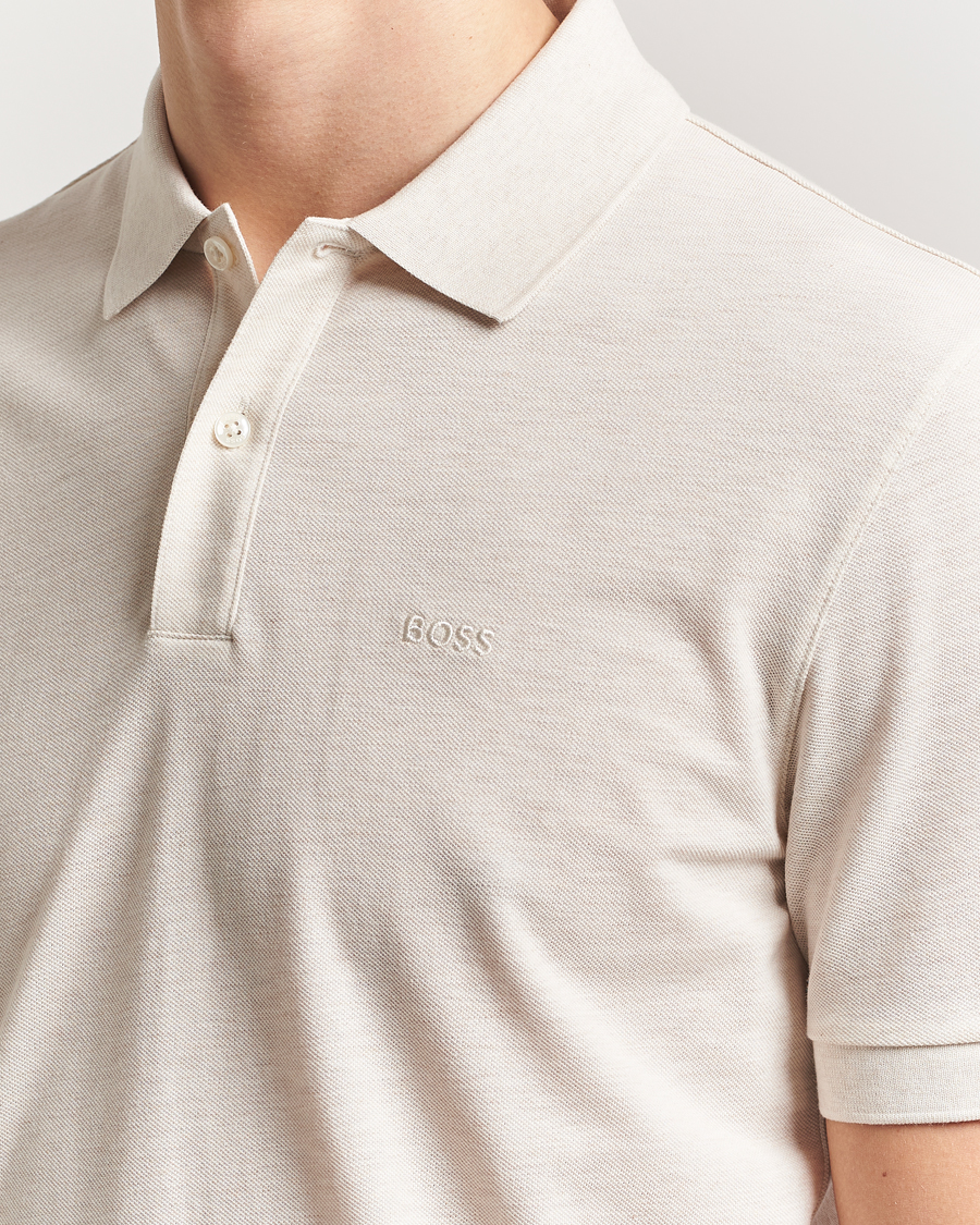 Heren | Polo's | BOSS BLACK | Pallas Polo Open White