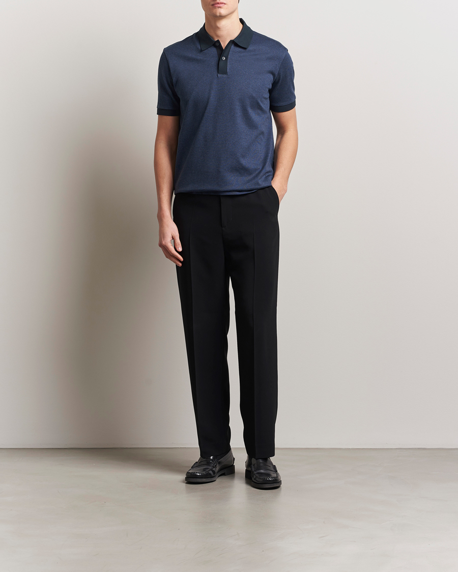 Heren | Polo's | BOSS BLACK | Parlay Jersey Polo Dark Blue