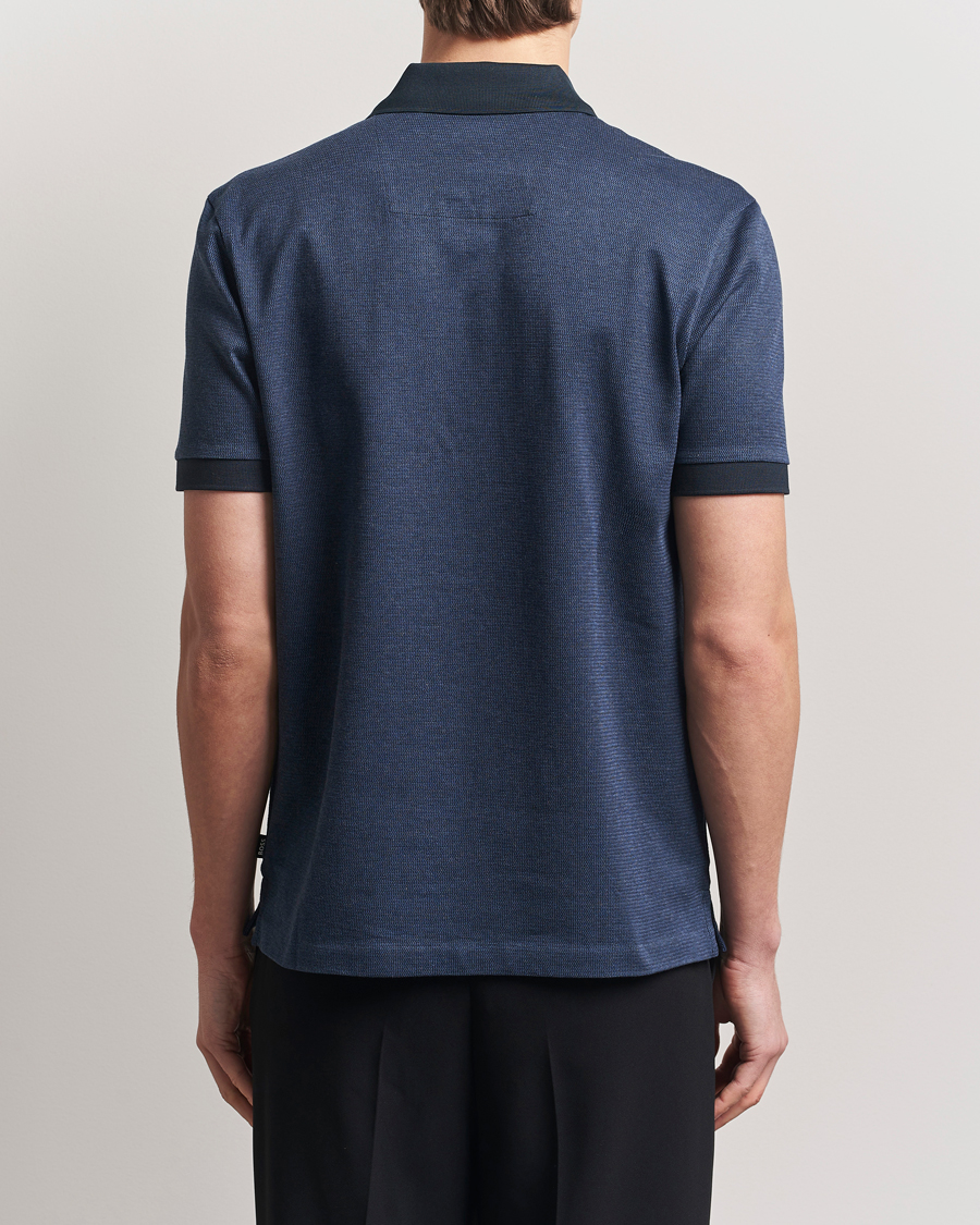 Heren | Polo's | BOSS BLACK | Parlay Jersey Polo Dark Blue