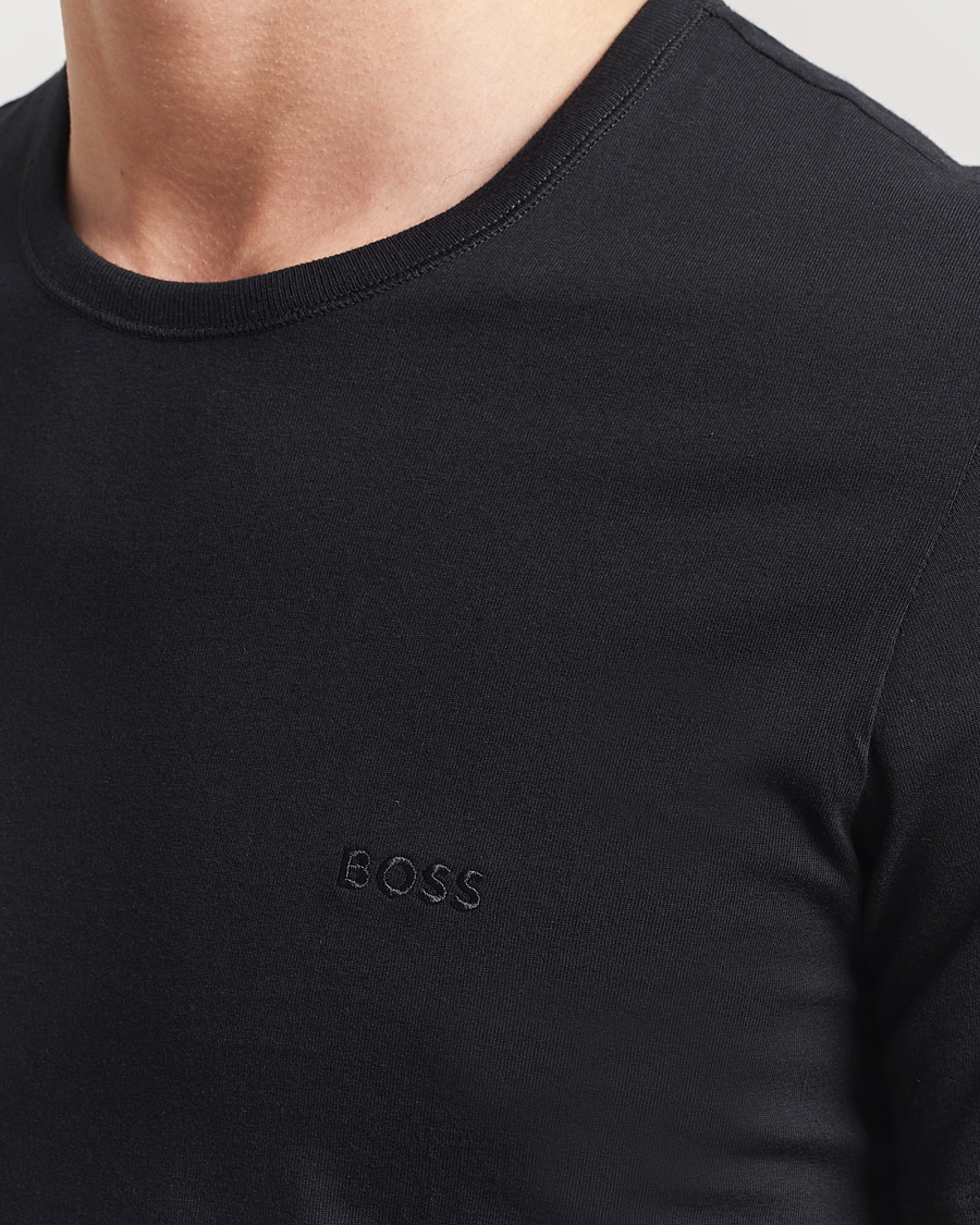 Heren | T-shirts | BOSS BLACK | 3-Pack Crew Neck T-Shirt Beige/Black/White