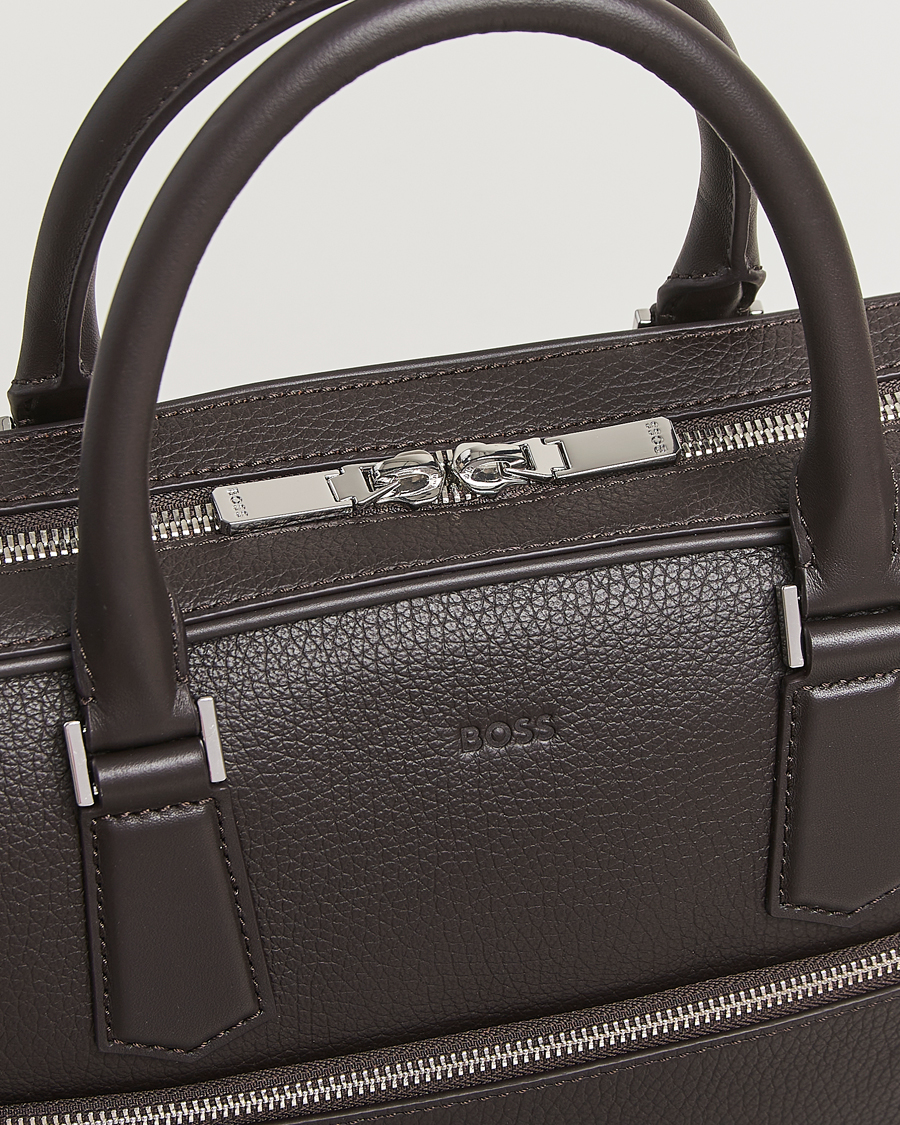 Heren | BOSS BLACK Crosstown Document Case Dark Brown | BOSS BLACK | Crosstown Document Case Dark Brown