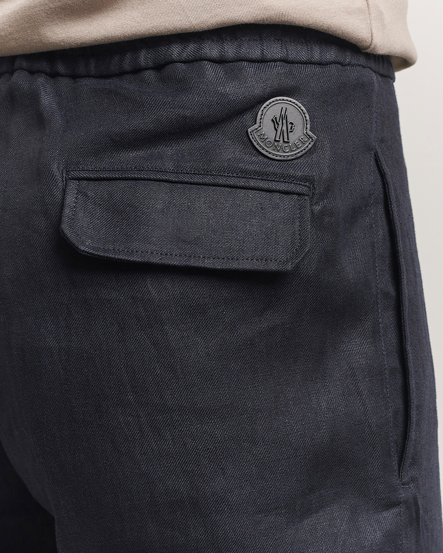Heren | Broeken | Moncler | Drawstring Trousers Navy