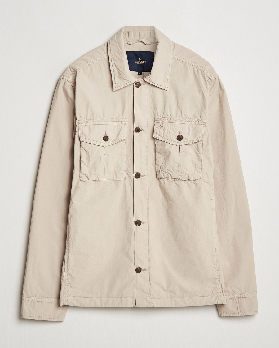 Heren | Overhemden | Morris | Harrison Shirt Jacket Khaki