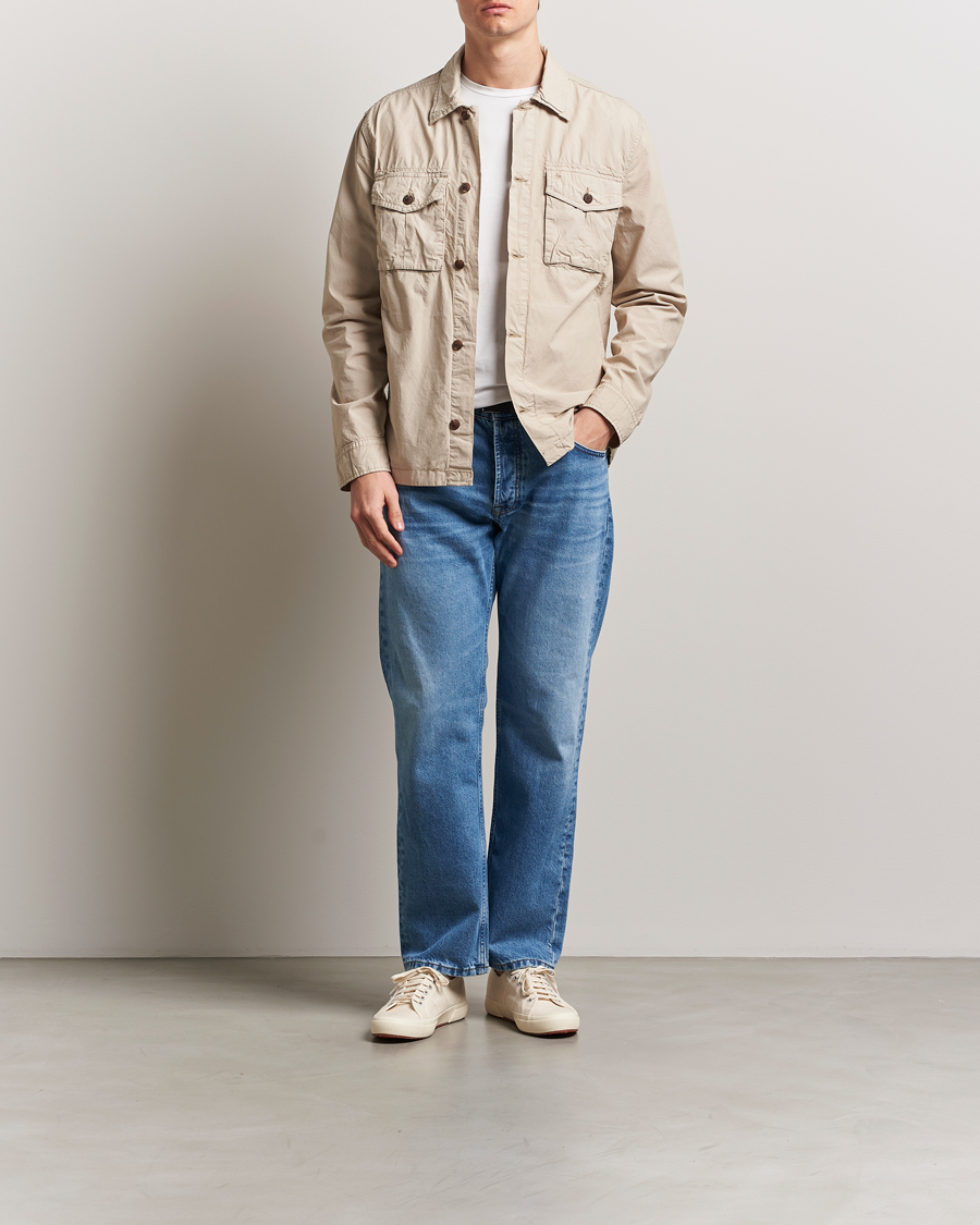 Heren | Overhemden | Morris | Harrison Shirt Jacket Khaki