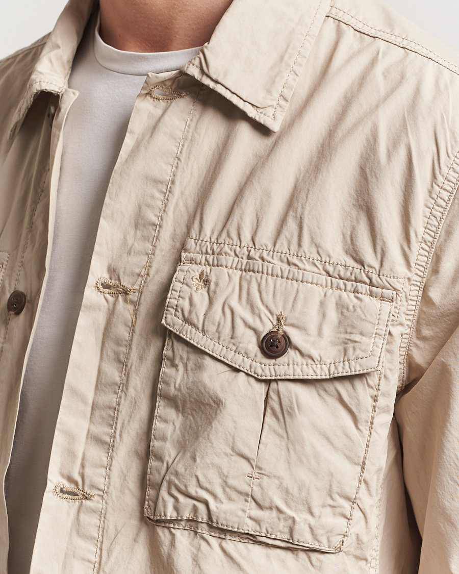 Heren | Overhemden | Morris | Harrison Shirt Jacket Khaki