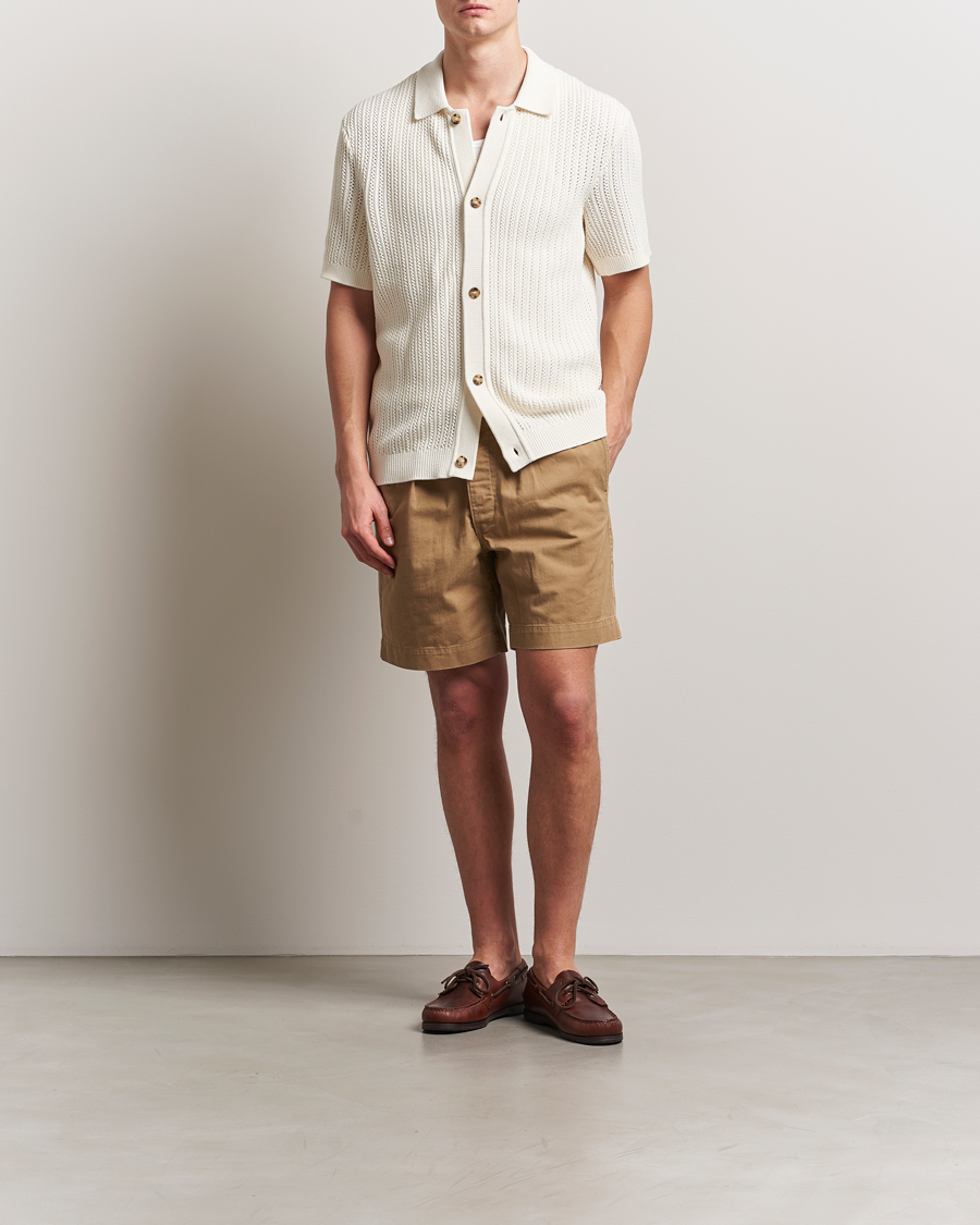 Heren | Overhemden | Morris | Connors Short Sleeve Shirt Off White
