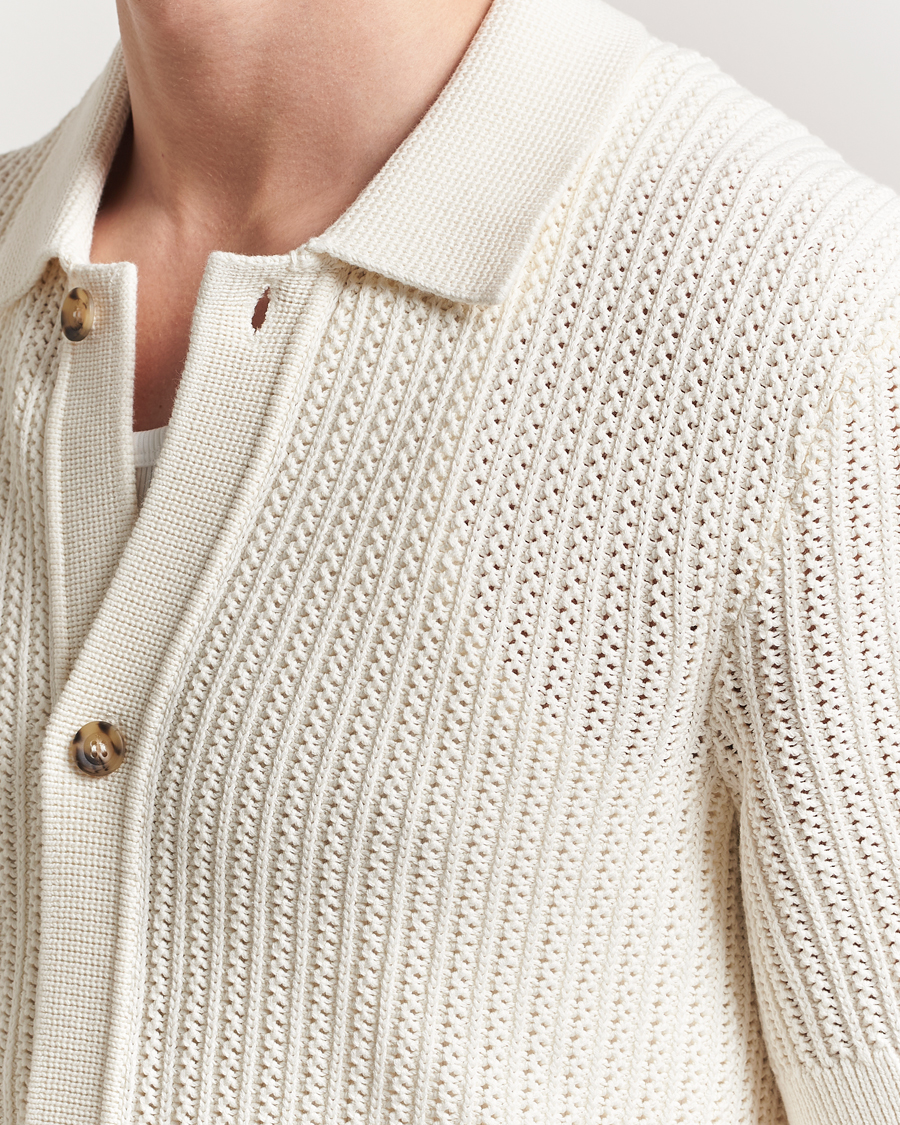 Heren | Overhemden | Morris | Connors Short Sleeve Shirt Off White