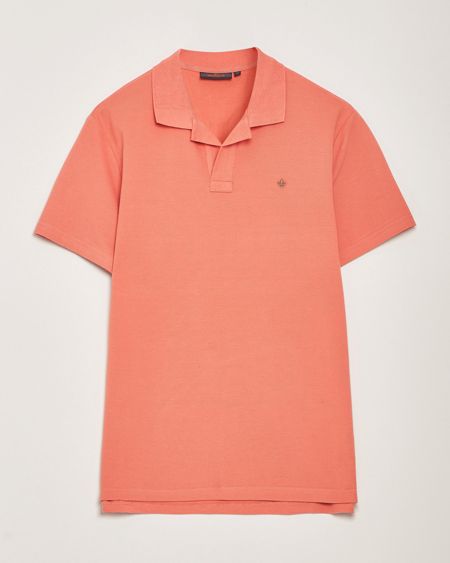 Heren | Polo's | Morris | Dylan Pique Shirt Orange