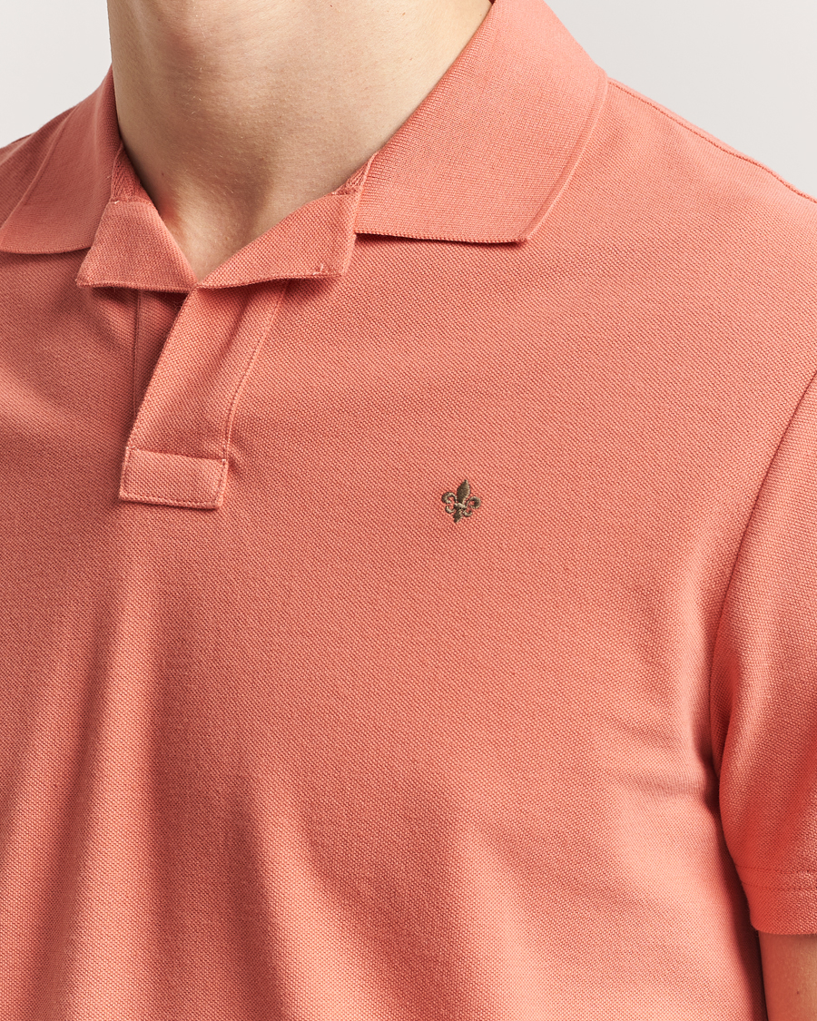 Heren | Polo's | Morris | Dylan Pique Shirt Orange
