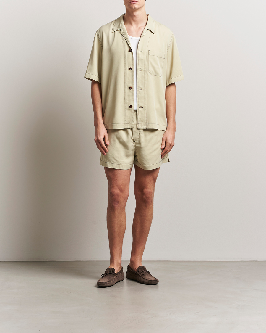 Heren | Overhemden | CDLP | Pool Shirt Lemongrass
