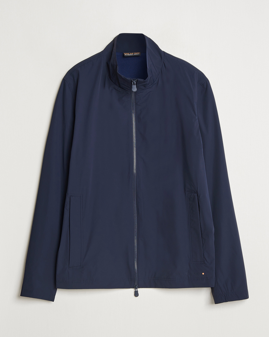 Heren | Jassen | Save The Duck | Saxon Lightweight Stretch Jacket Navy Blue