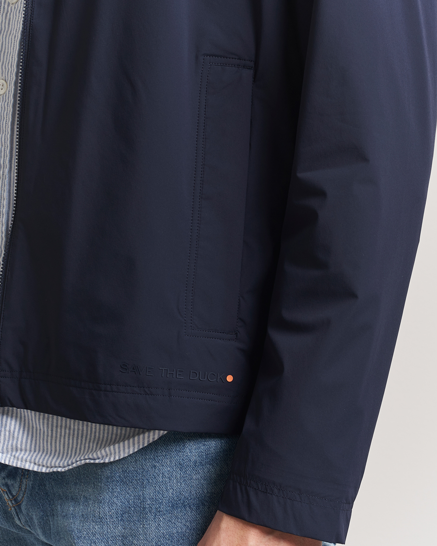 Heren | Jassen | Save The Duck | Saxon Lightweight Stretch Jacket Navy Blue
