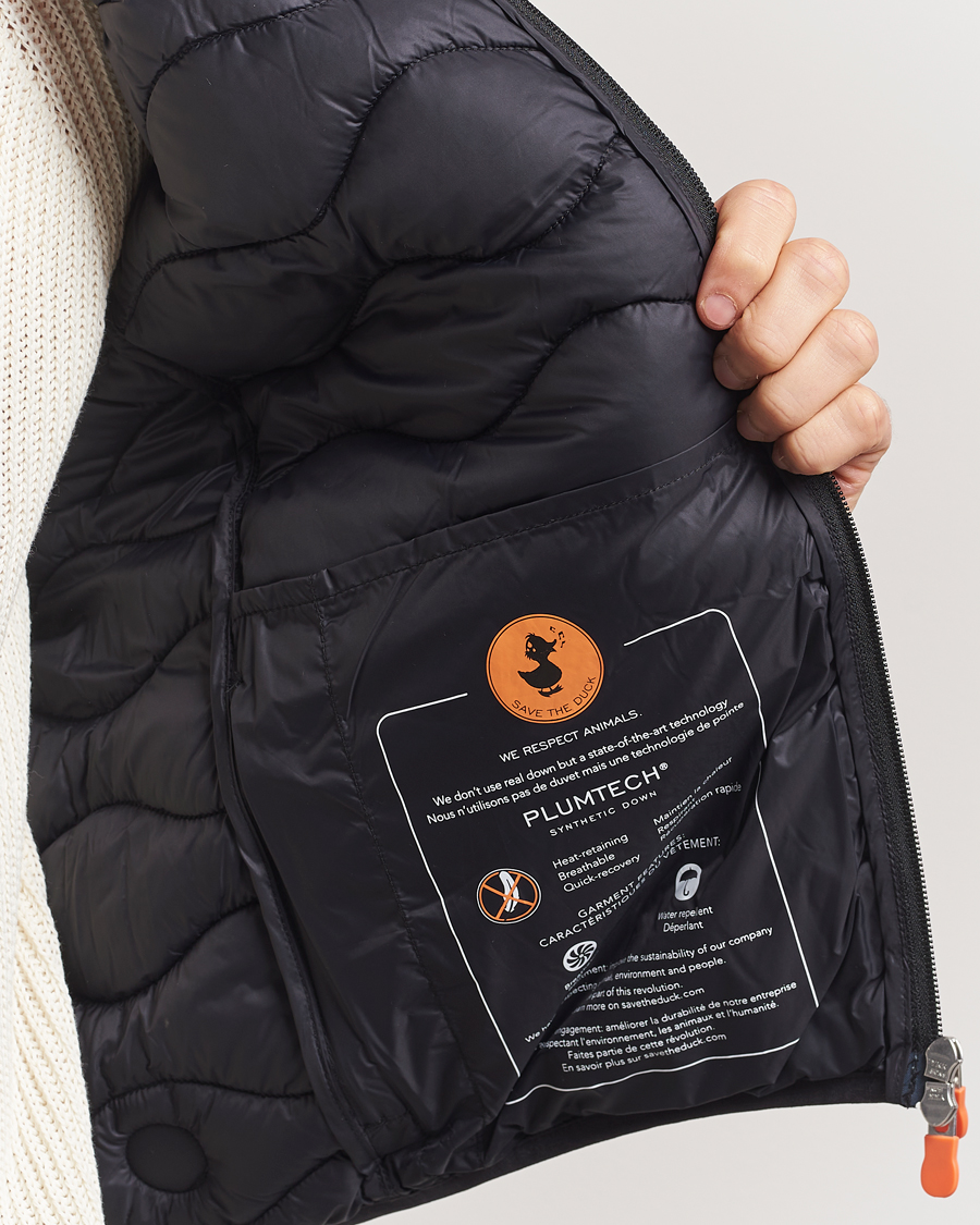 Heren | Jassen | Save The Duck | Tide Lightweight Padded Vest Black