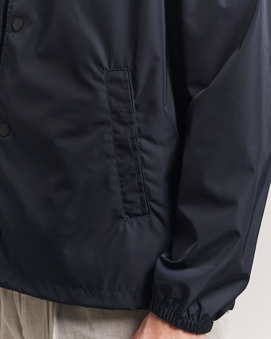Heren | Jassen | Save The Duck | Prince Wind/Water Resistant Coach Jacket Blue Black