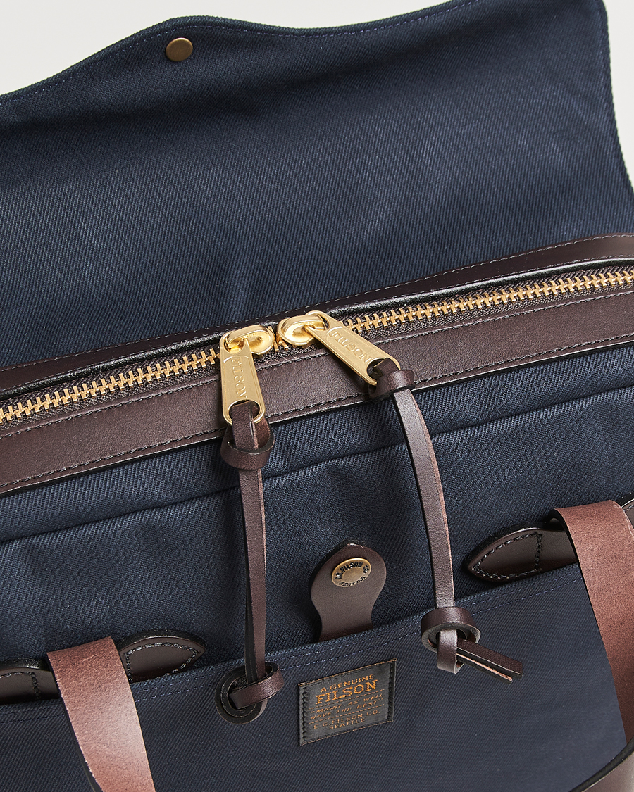Heren | Filson Original Briefcase Navy | Filson | Original Briefcase Navy