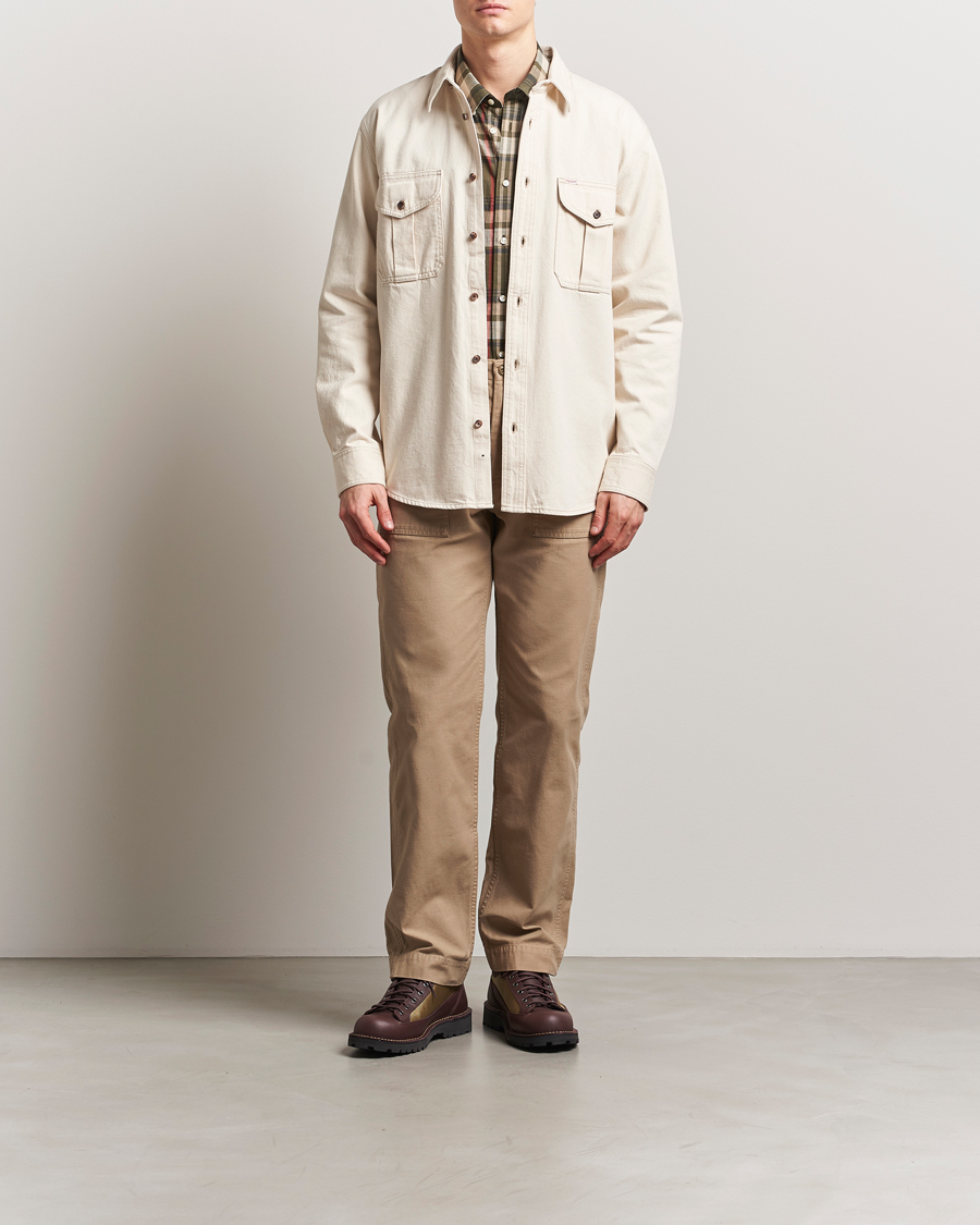 Heren | Broeken | Filson | Field Supply Pants Grey Khaki