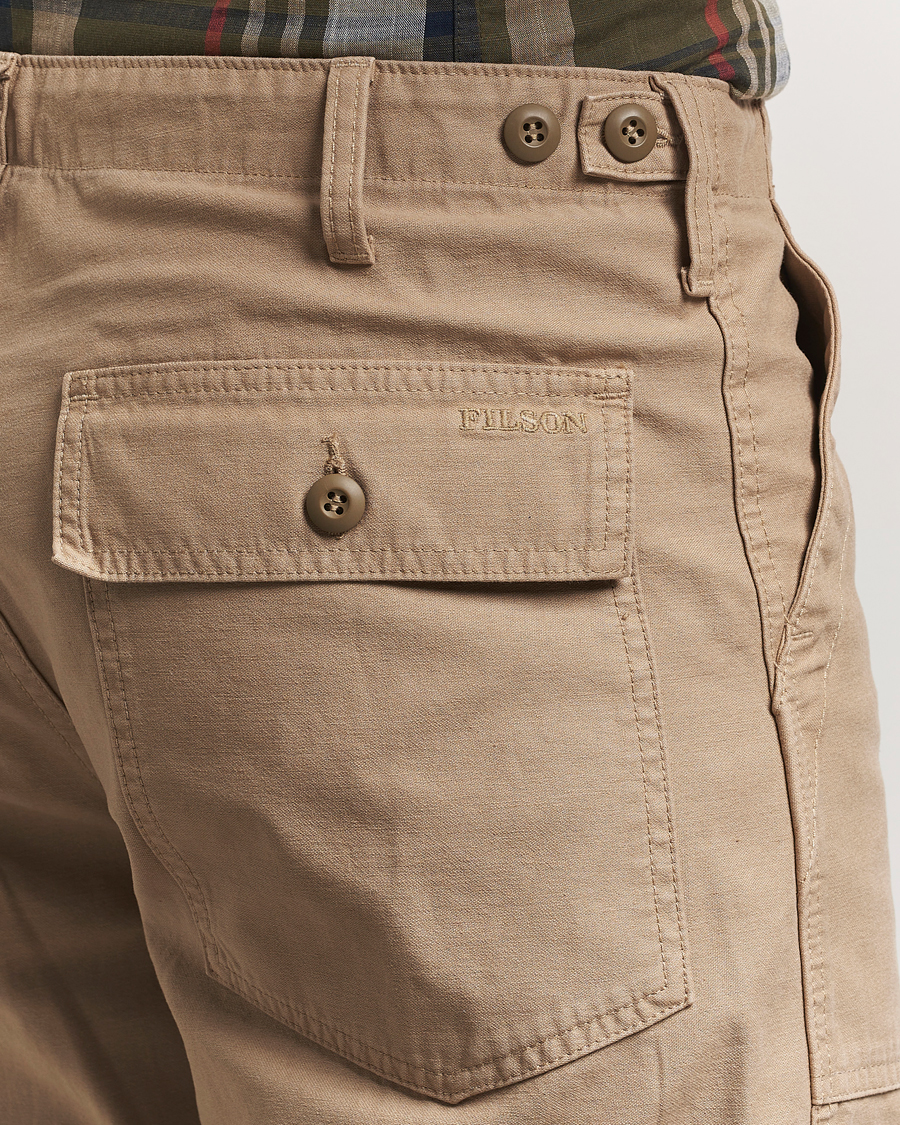 Heren | Broeken | Filson | Field Supply Pants Grey Khaki