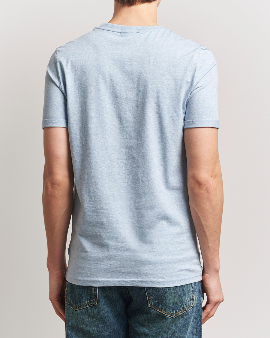 Heren | T-shirts | LES DEUX | Nørregaard Tonal T-Shirt Xenon Blue Melange