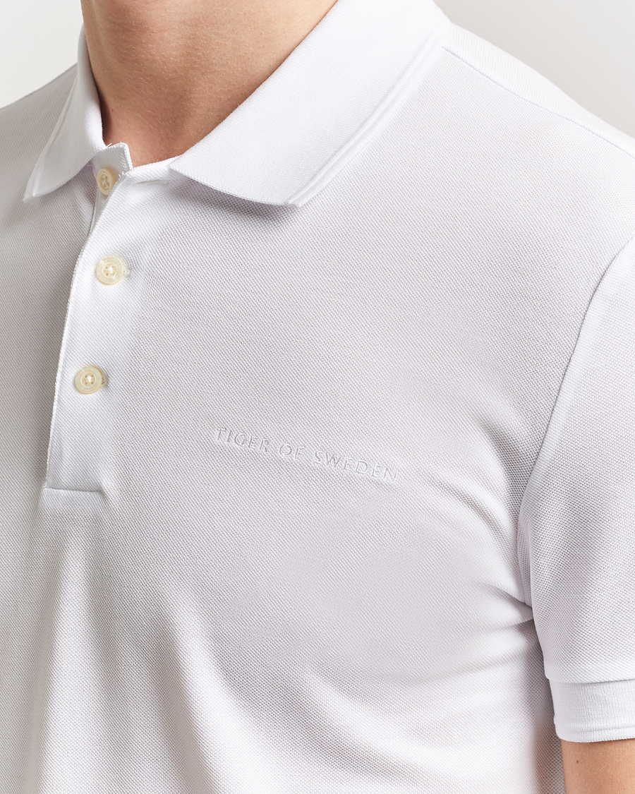 Heren | Polo's | Tiger of Sweden | Darios Polo Pure White