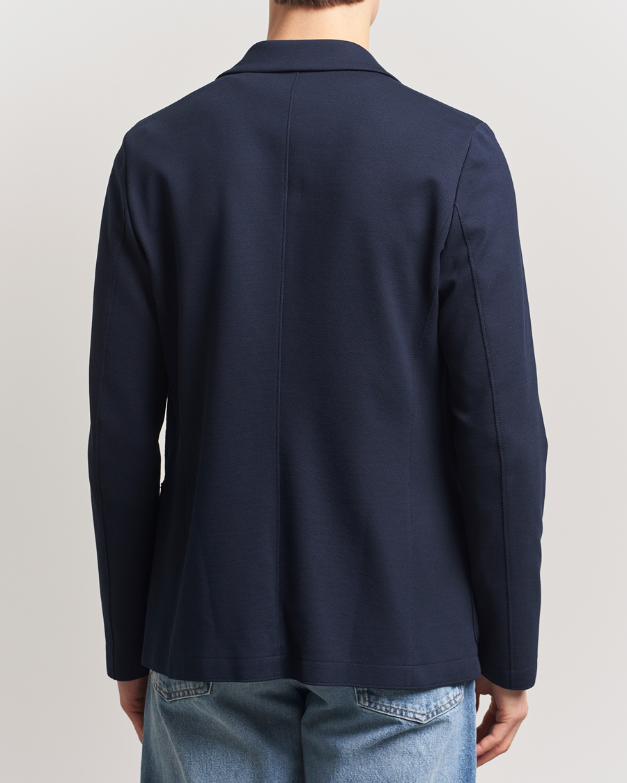 Heren | Blazers | Harris Wharf London | Loro Piana Cavalry Twill Blazer Navy Blue