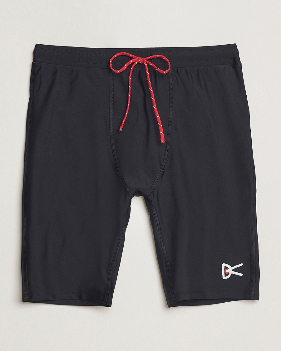 Heren | Korte broek | District Vision | 9 Inch Recycled Half Tights Black