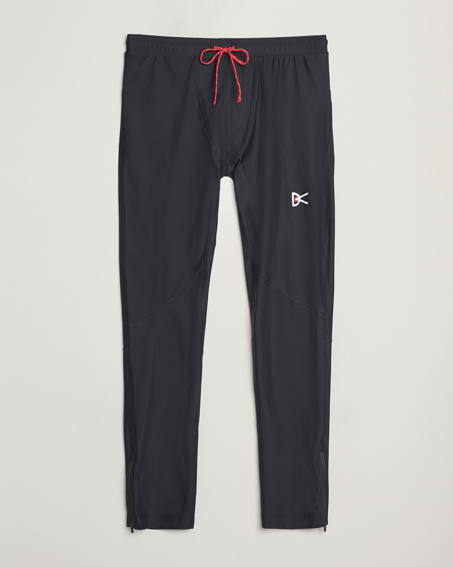 Heren | Broeken | District Vision | Full Lenght Tights Black