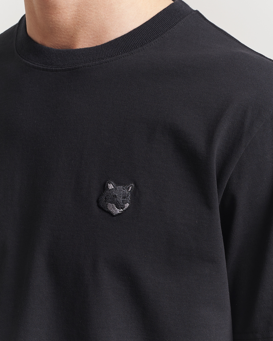 Heren | T-shirts | Maison Kitsuné | Tonal Fox Head T-Shirt Black