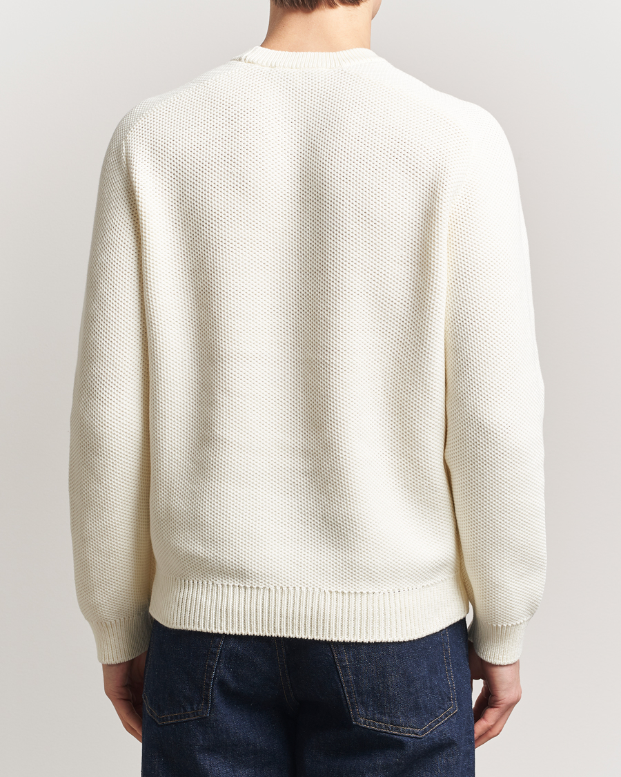 Heren | Truien | Maison Kitsuné | Varsity Embroidered Sweater Milk