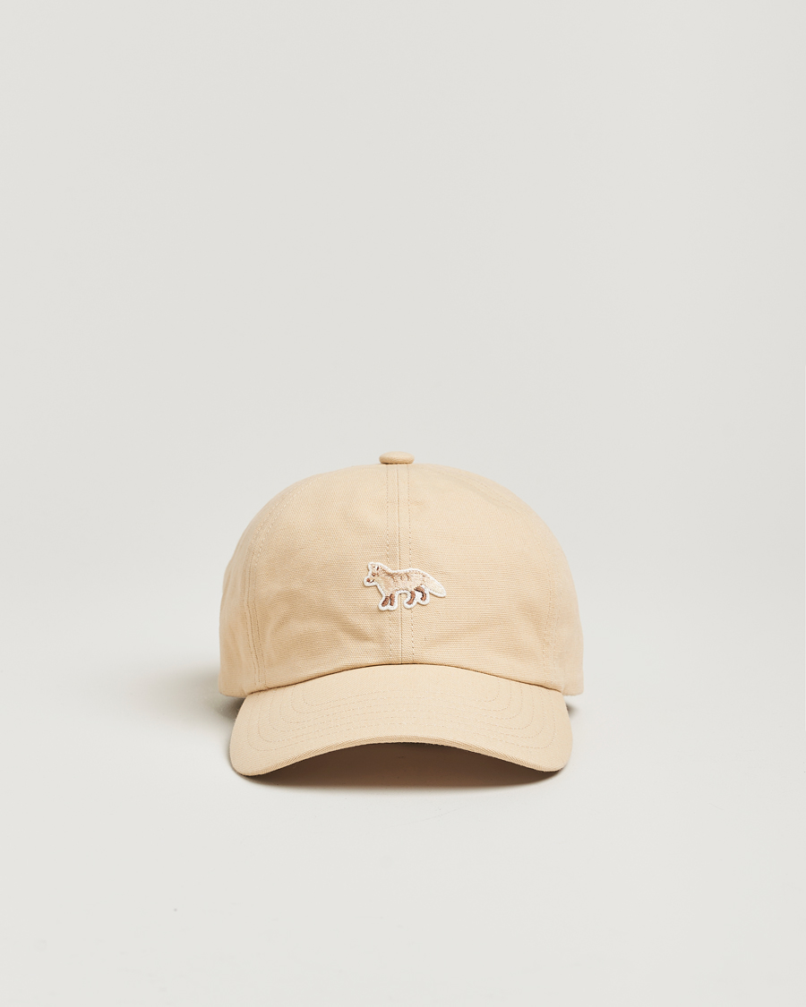 Heren | Maison Kitsuné Baby Fox 6 Panel Cap Marble | Maison Kitsuné | Baby Fox 6 Panel Cap Marble